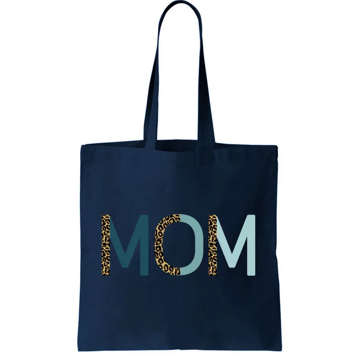 Mom Cheetah Print Cute Mother's Day Gift Tote Bag