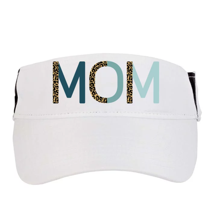 Mom Cheetah Print Cute Mother's Day Gift Adult Drive Performance Visor