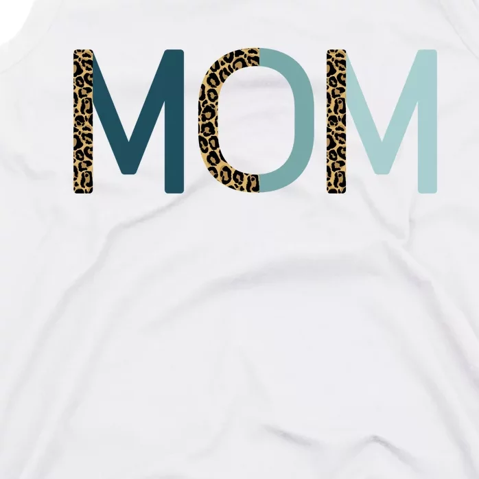 Mom Cheetah Print Cute Mother's Day Gift Tank Top