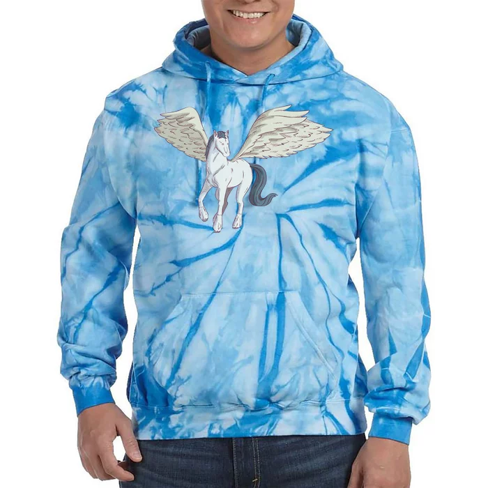 Mythical Creature Pegasus Tie Dye Hoodie