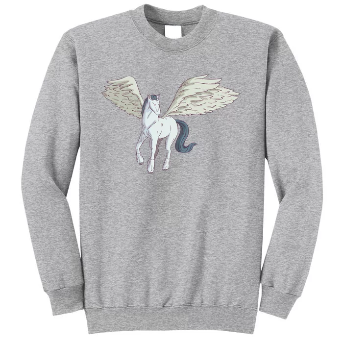 Mythical Creature Pegasus Tall Sweatshirt