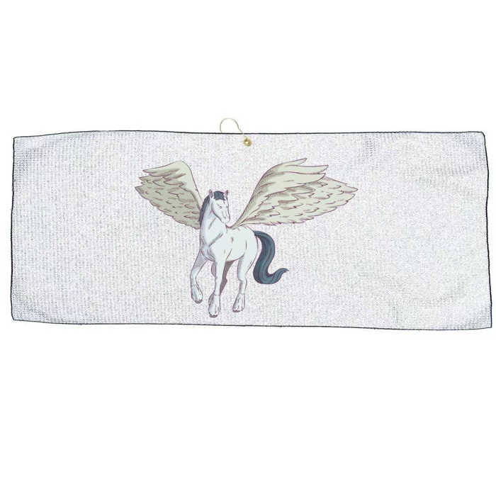 Mythical Creature Pegasus Large Microfiber Waffle Golf Towel