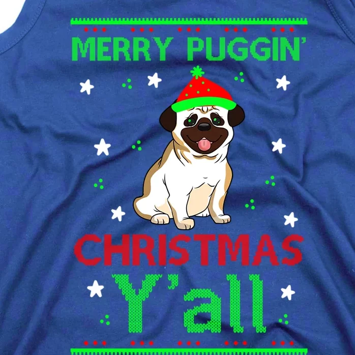 Merry Christmas Pug Gift Tank Top