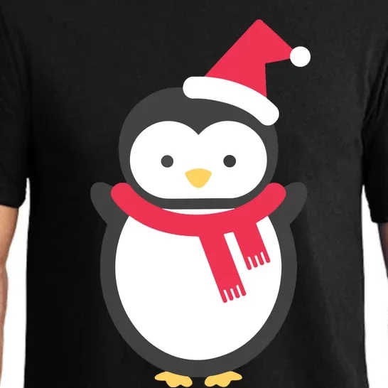 Merry Christmas Penguin Pajama Set