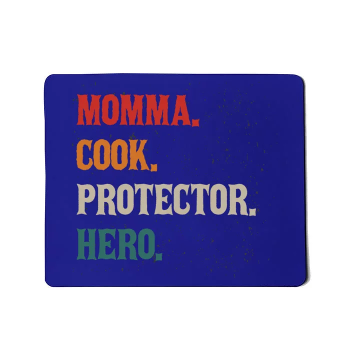 Momma Cook Protector Hero Mom Mama Chef Cooker Profession Great Gift Mousepad