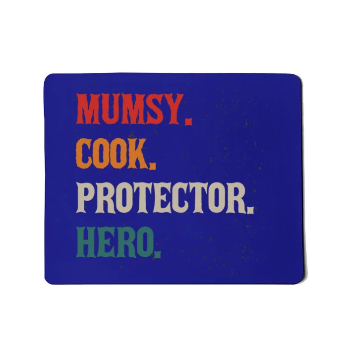 Mumsy Cook Protector Hero Mom Mama Chef Cooker Profession Gift Mousepad