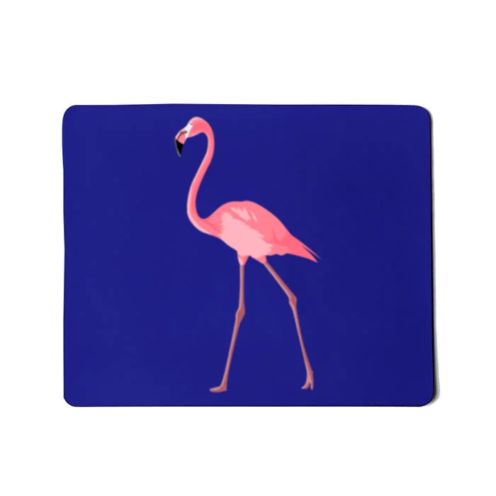 Merry Christmas Pink Santa Flamingo Cute Gift Mousepad