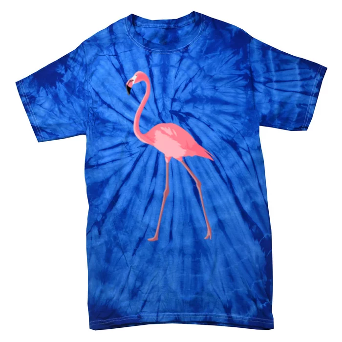 Merry Christmas Pink Santa Flamingo Cute Gift Tie-Dye T-Shirt