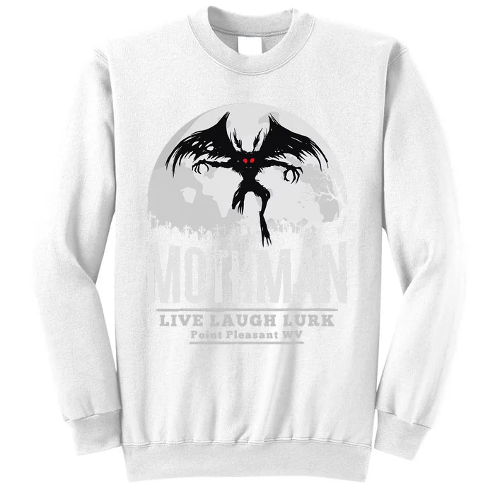 Mothman Cryptid Point Pleasant cryptozoology Halloween Sweatshirt