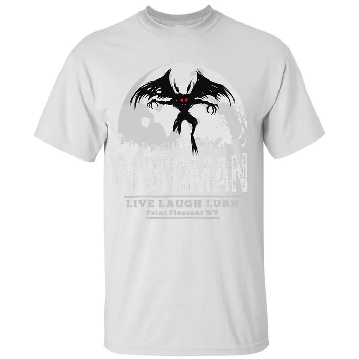 Mothman Cryptid Point Pleasant cryptozoology Halloween Tall T-Shirt