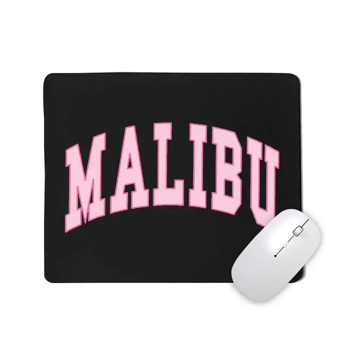 Malibu California Preppy Varsity Classic Mousepad