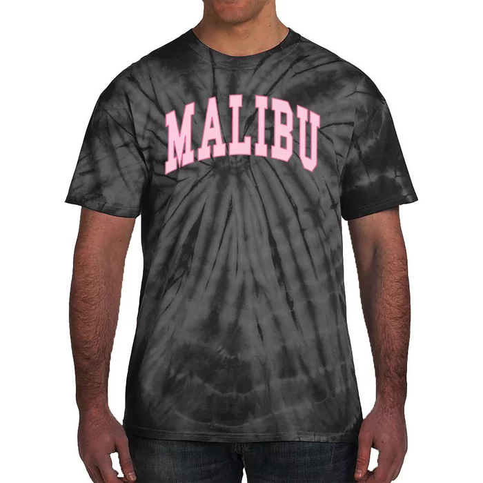 Malibu California Preppy Varsity Classic Tie-Dye T-Shirt