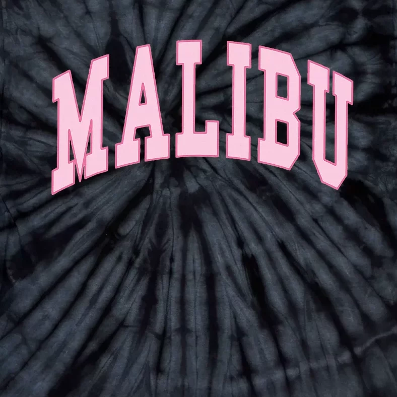 Malibu California Preppy Varsity Classic Tie-Dye T-Shirt