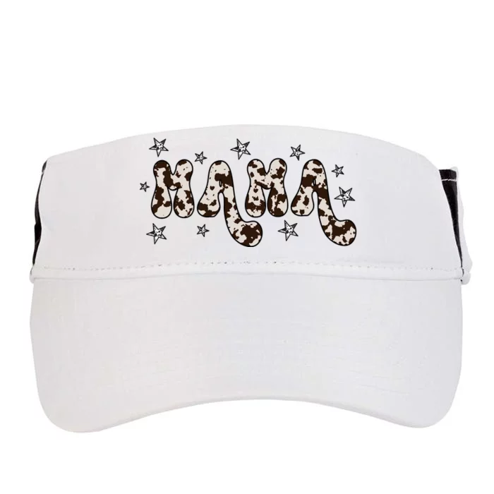 Mama Cow Print Mom Mother's Day Adult Drive Performance Visor