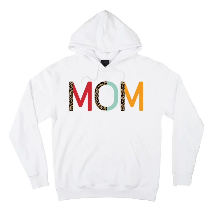 Mom Cheetah Print Cute Gift Hoodie