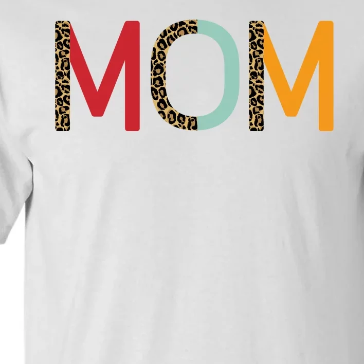 Mom Cheetah Print Cute Gift Tall T-Shirt