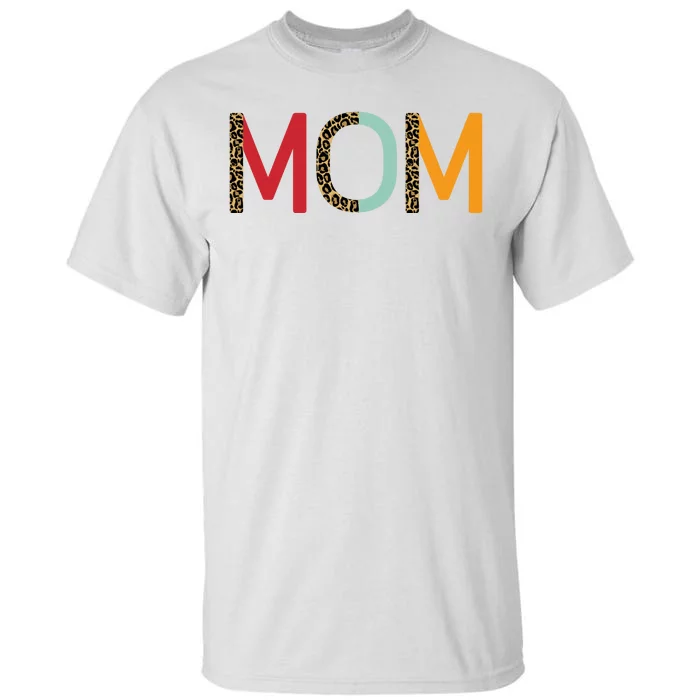 Mom Cheetah Print Cute Gift Tall T-Shirt