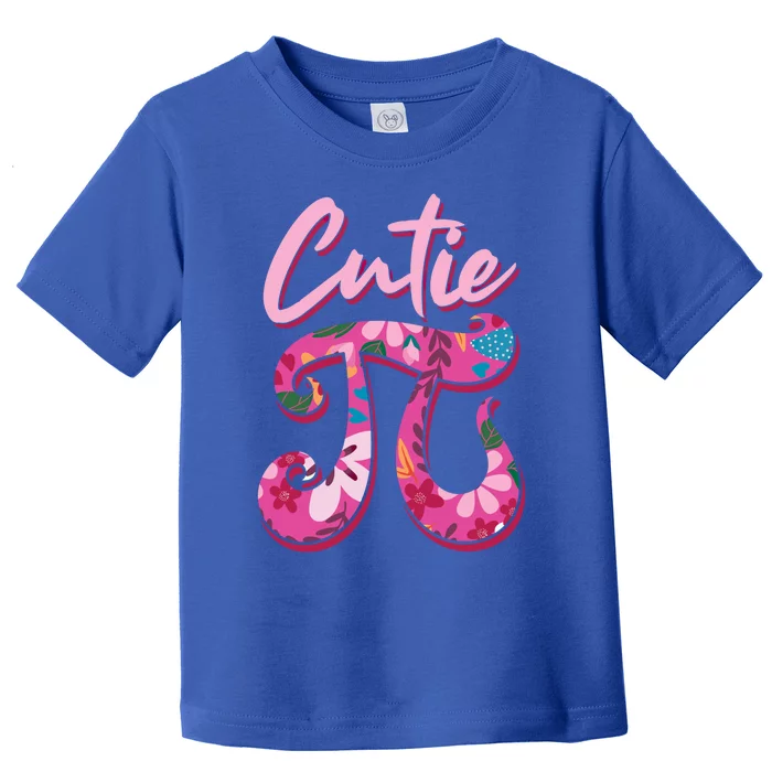 Mathematician Cutie Pi Math Pi Symbol Pi Day Gift Toddler T-Shirt