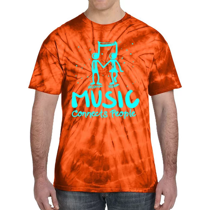 Music Connects People Tie-Dye T-Shirt