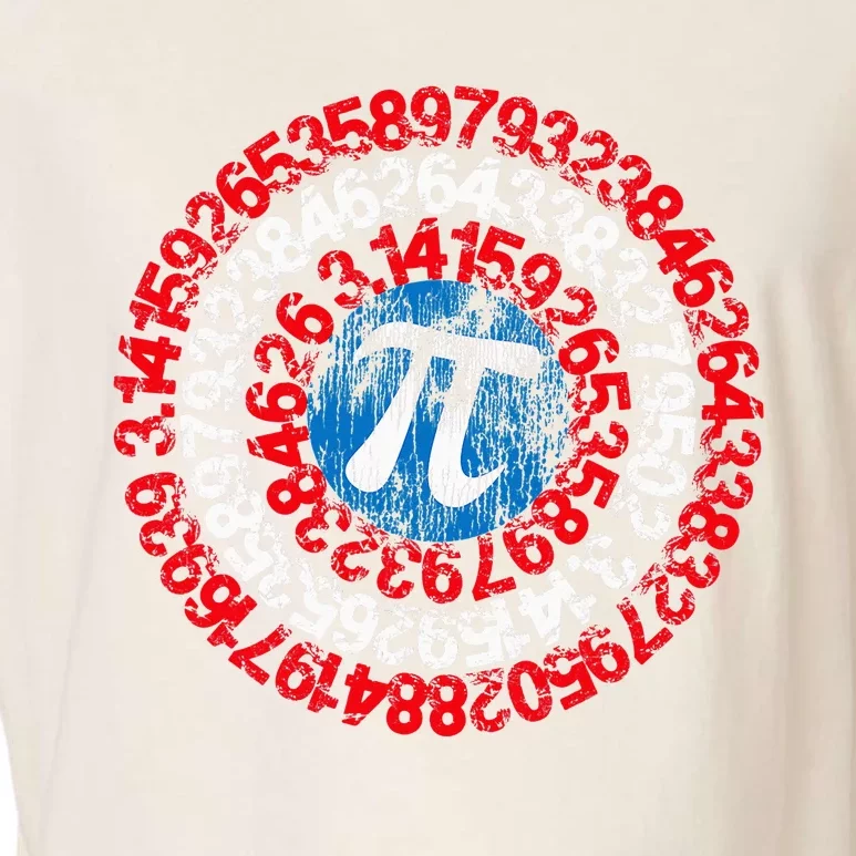 Mathematician Captain Pi Superhero Math Nerd Geek Pi Day Garment-Dyed Women's Muscle Tee