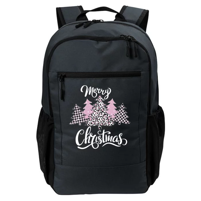 Merry Christmas Pretty And Pink Daily Commute Backpack