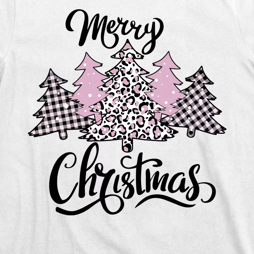 Merry Christmas Pretty And Pink T-Shirt