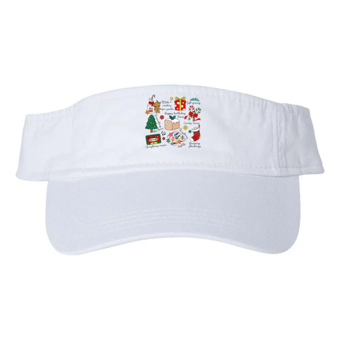 Merry Christmas Quote Happy Birthday Jesus Valucap Bio-Washed Visor