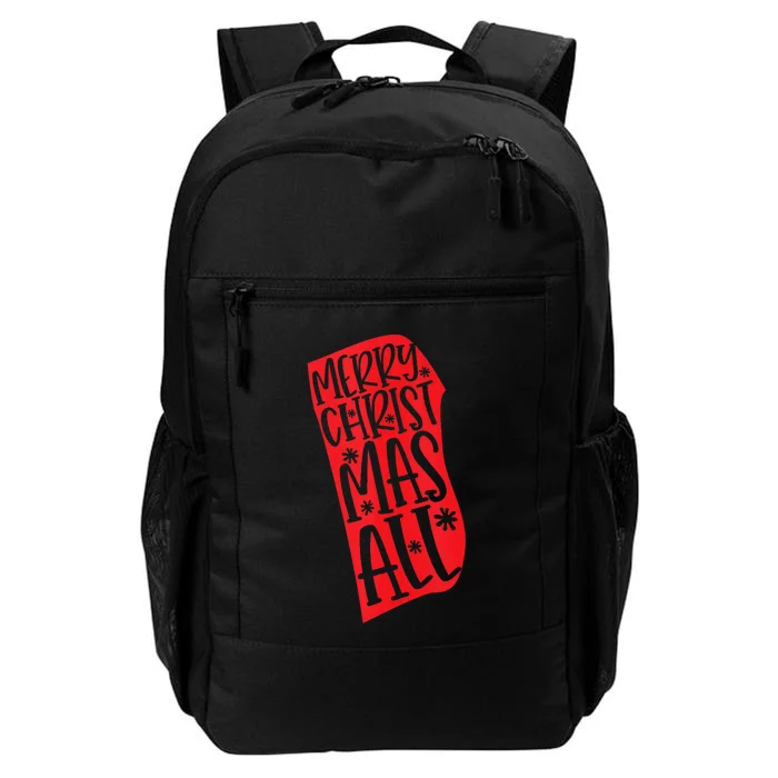 Merry Christmas Rhode Island Tank Top Daily Commute Backpack