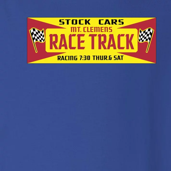 Mt Cle Race Track Funny Gift Toddler Long Sleeve Shirt