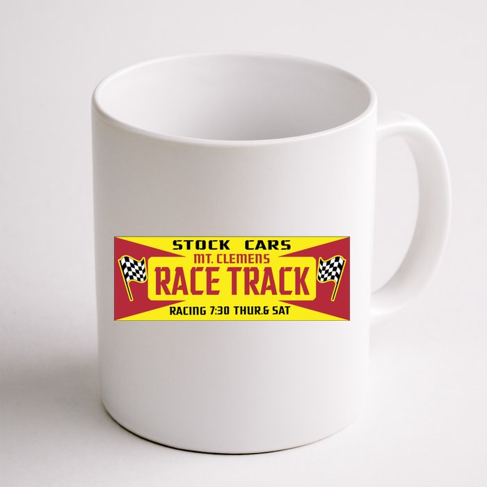 Mt Cle Race Track Funny Gift Front & Back Coffee Mug