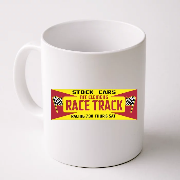 Mt Cle Race Track Funny Gift Front & Back Coffee Mug