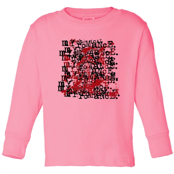 My C.H.E.M.I.Ca.L. .Romance Revenge On Repeat Toddler Long Sleeve Shirt