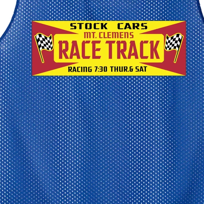 Mt Cle Race Track Gift Mesh Reversible Basketball Jersey Tank