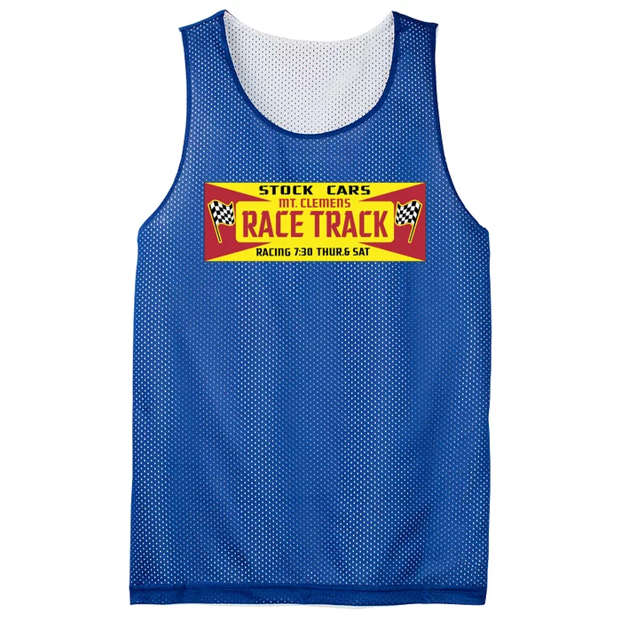 Mt Cle Race Track Gift Mesh Reversible Basketball Jersey Tank