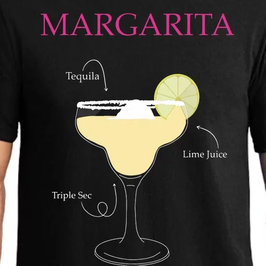 Margarita Cocktail Recipe Pajama Set