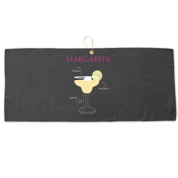 Margarita Cocktail Recipe Large Microfiber Waffle Golf Towel