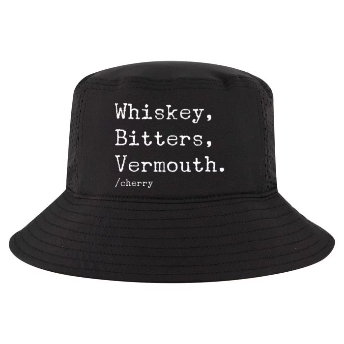 Manhattan Cocktail Recipe Cool Comfort Performance Bucket Hat