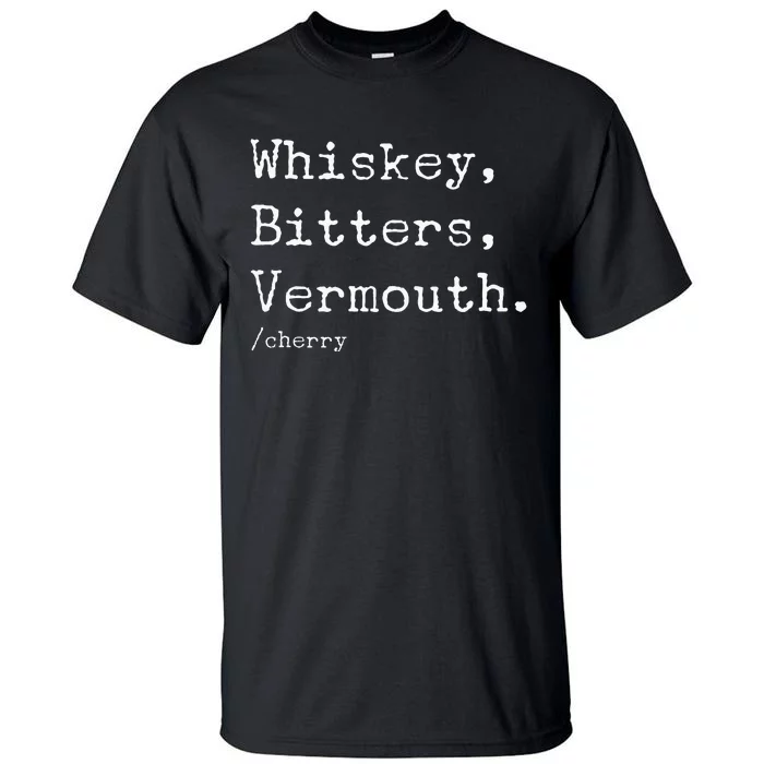 Manhattan Cocktail Recipe Tall T-Shirt