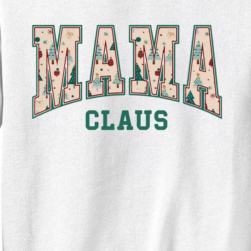 Mama Claus Retro Christmas Sweatshirt