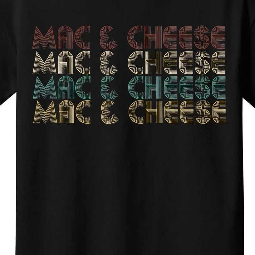 Mac & Cheese Retro Kids T-Shirt