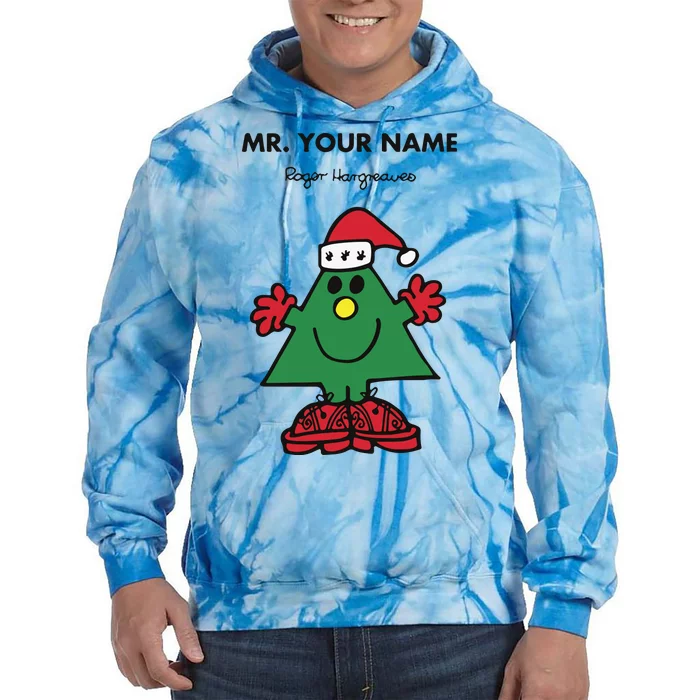 Mr Christmas Roger Hargreaves Tie Dye Hoodie