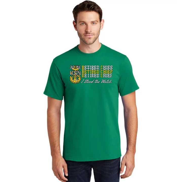 Master Chief Retired I Stood The Watch Tall T-Shirt