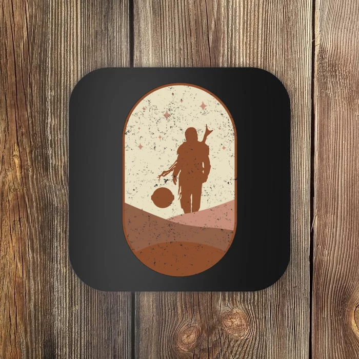 Mando Child Retro Coaster