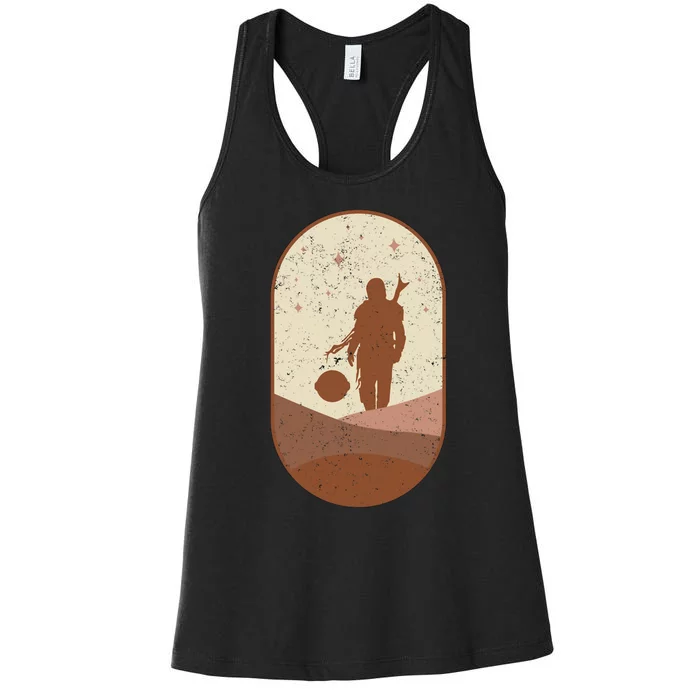 Mando Child Retro Women's Racerback Tank