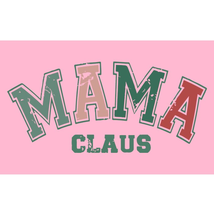 Mama Claus Retro Christmas Bumper Sticker