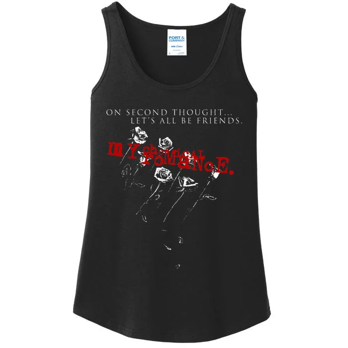 My C.H.E.M.I.C.A.L. Romance Lets All Be Friends Ladies Essential Tank