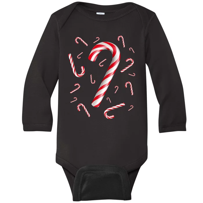 Merry Christmas Reindeer Cute Baby Long Sleeve Bodysuit