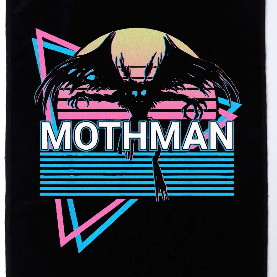 Mothman Cryptozoology Retro Cryptid Platinum Collection Golf Towel