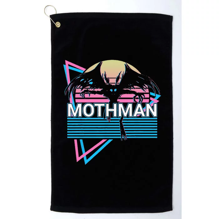 Mothman Cryptozoology Retro Cryptid Platinum Collection Golf Towel