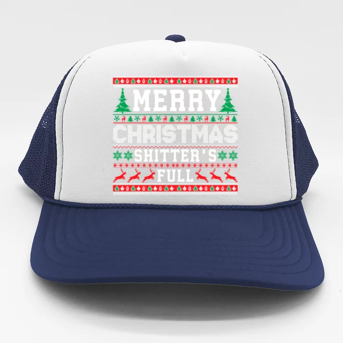 Merry Christmas Shitters Full Christmas VacationChristmas Vacation Trucker Hat